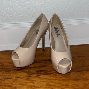 Cinderella of Boston platform Perez toe pumps